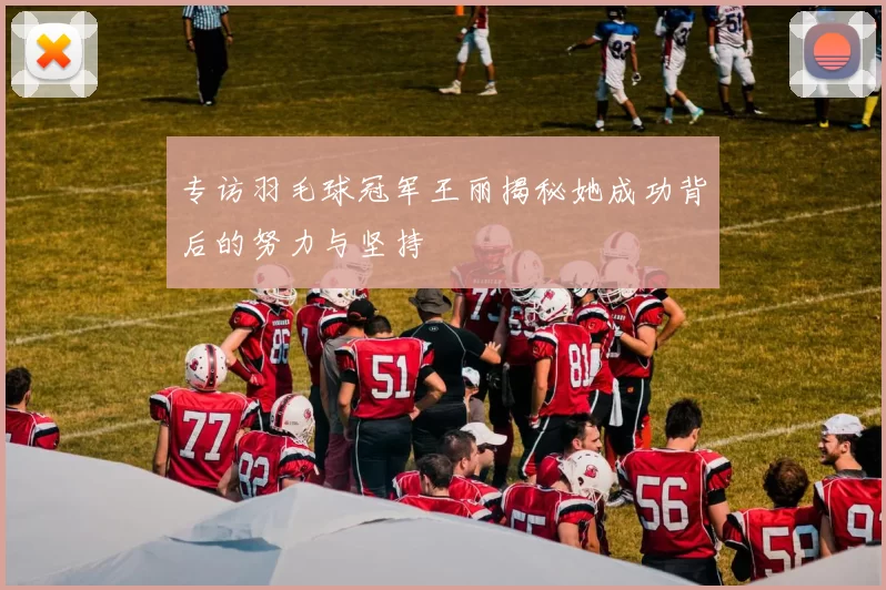 专访羽毛球冠军王丽揭秘她成功背后的努力与坚持