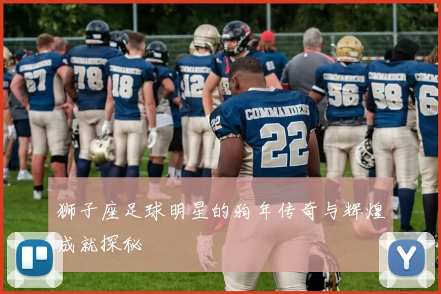 狮子座足球明星的狗年传奇与辉煌成就探秘